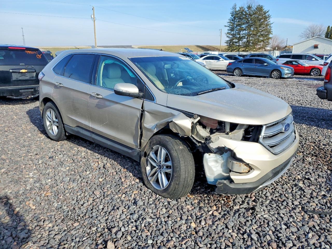 2017 FORD EDGE SEL photo 4