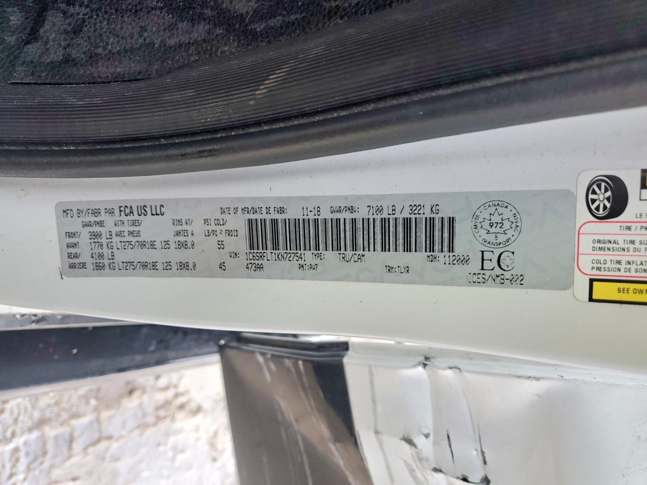 2019 RAM 1500 REBEL photo 12