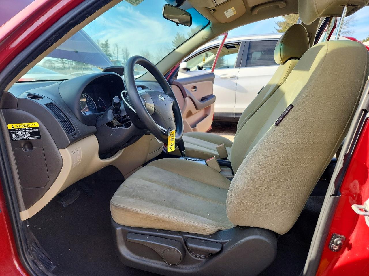 2010 HYUNDAI ELANTRA BLUE photo 7