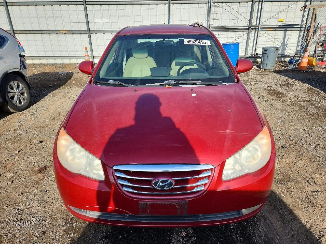 2010 HYUNDAI ELANTRA BLUE photo 5
