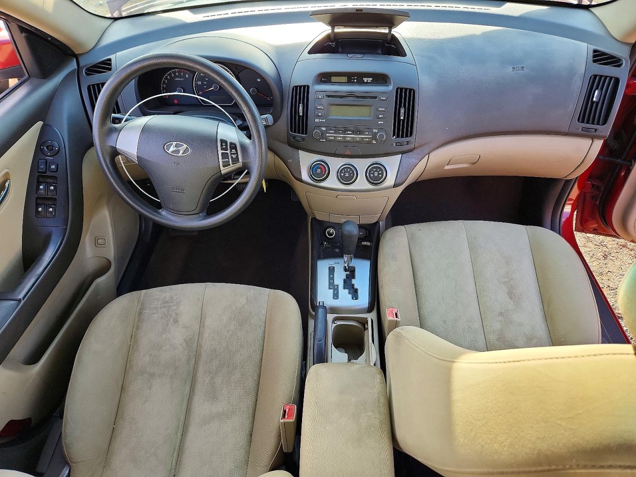 2010 HYUNDAI ELANTRA BLUE photo 8