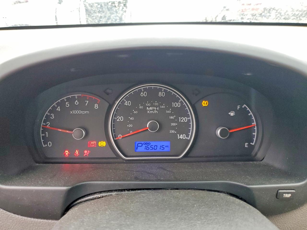 2010 HYUNDAI ELANTRA BLUE photo 9
