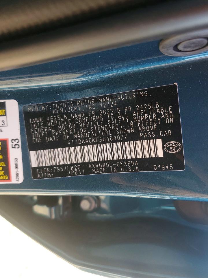 2025 TOYOTA CAMRY XSE photo 13
