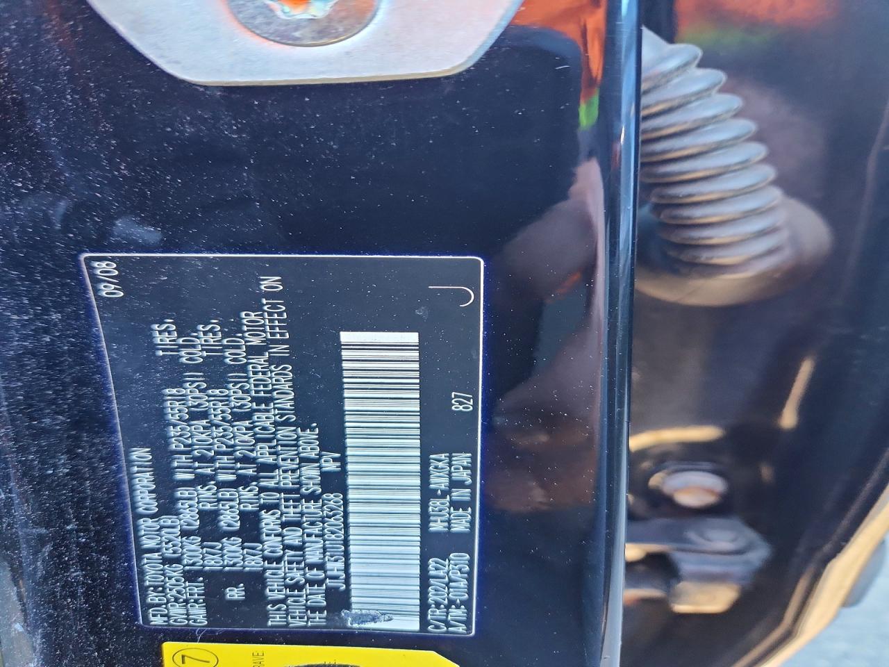 2008 LEXUS RX 400H photo 13