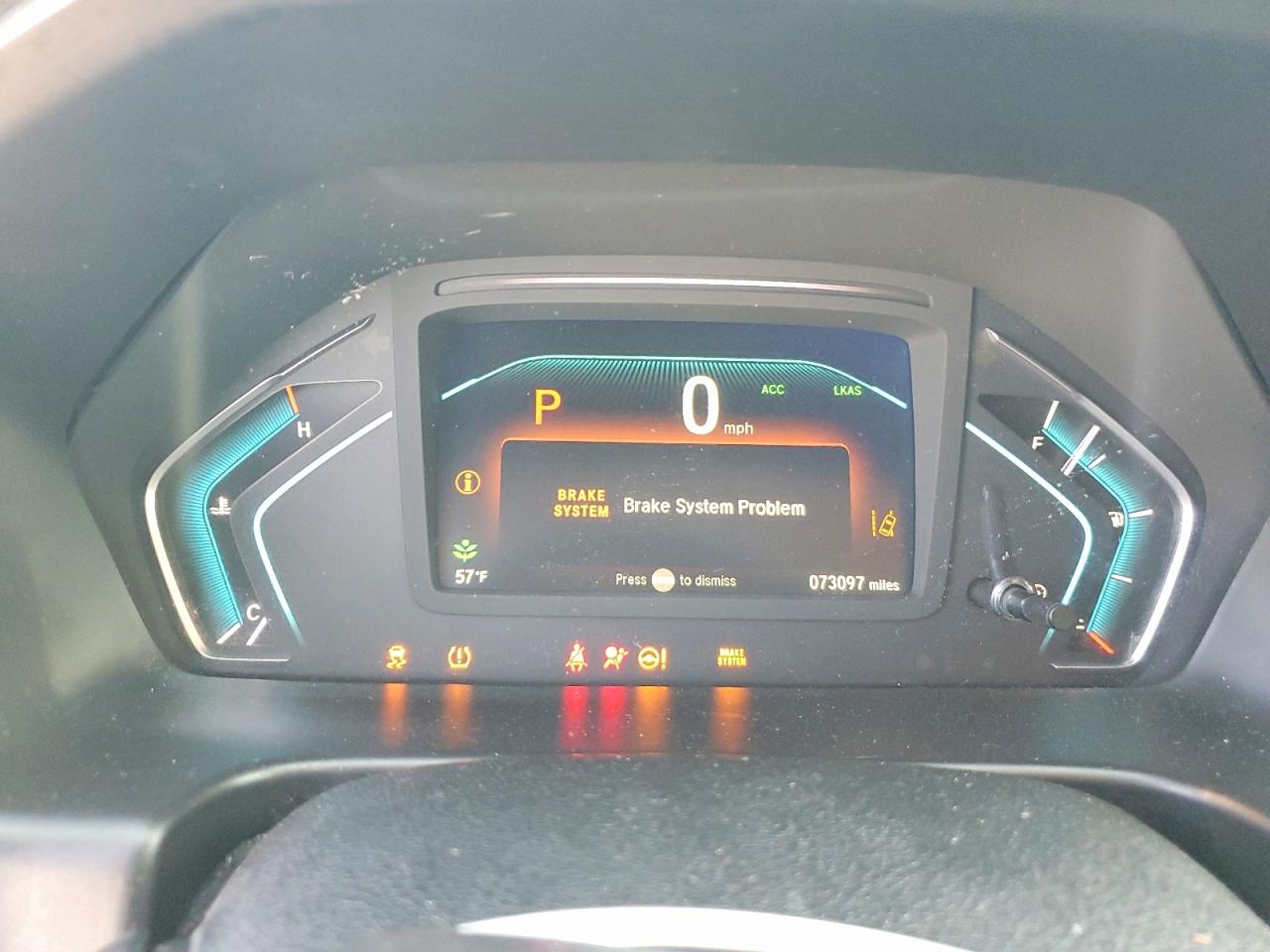2019 HONDA ODYSSEY EXL photo 9