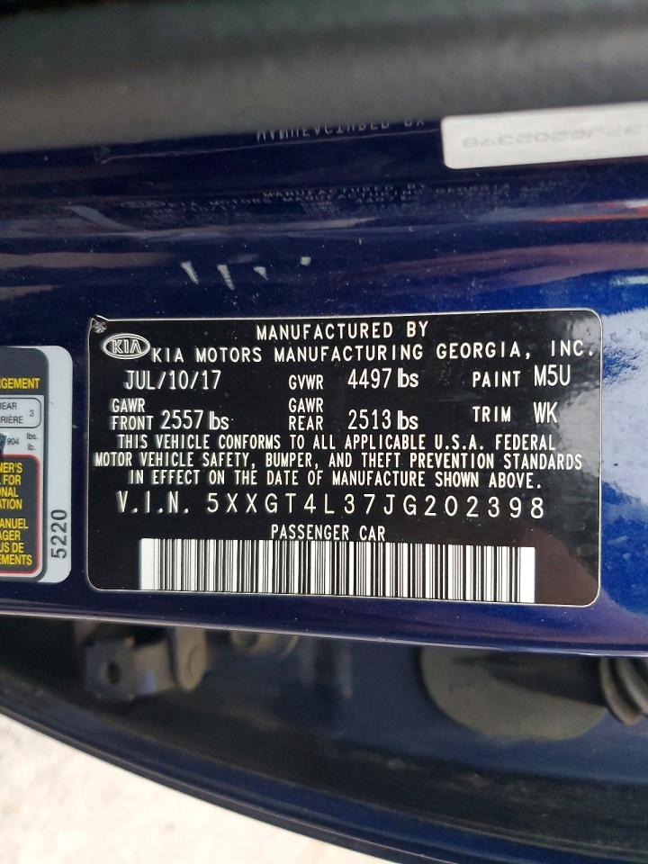 2018 KIA OPTIMA LX photo 12