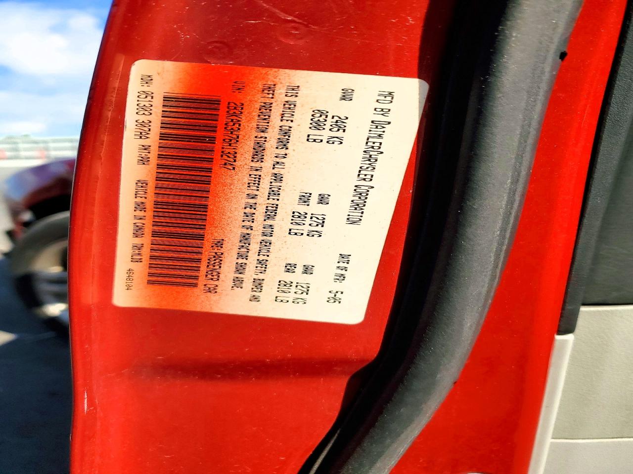 2006 DODGE CHARGER photo 12
