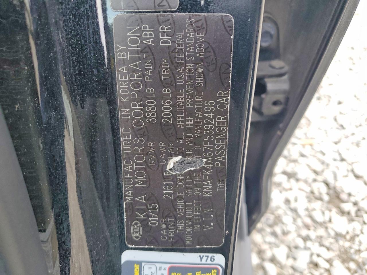 2015 KIA FORTE LX photo 34