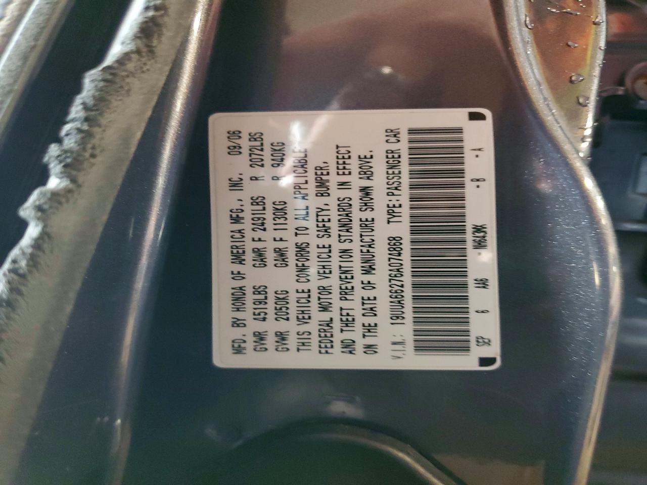 2006 ACURA 3.2TL photo 13