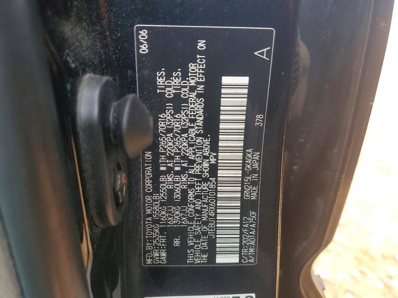 2006 TOYOTA 4RUNNER SR5 photo 13