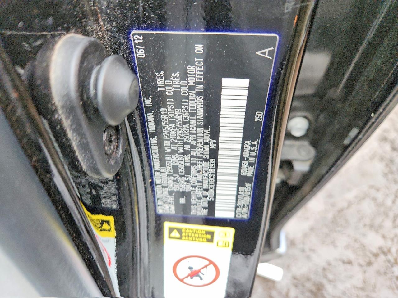 2012 TOYOTA HIGHLANDER LIMITED photo 13