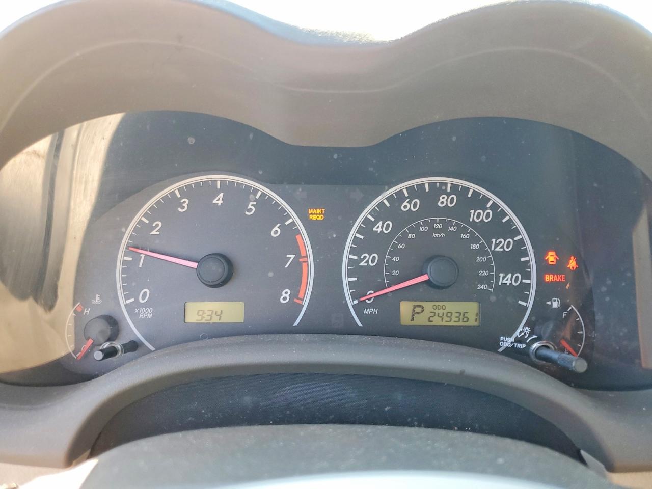2010 TOYOTA COROLLA BASE photo 9