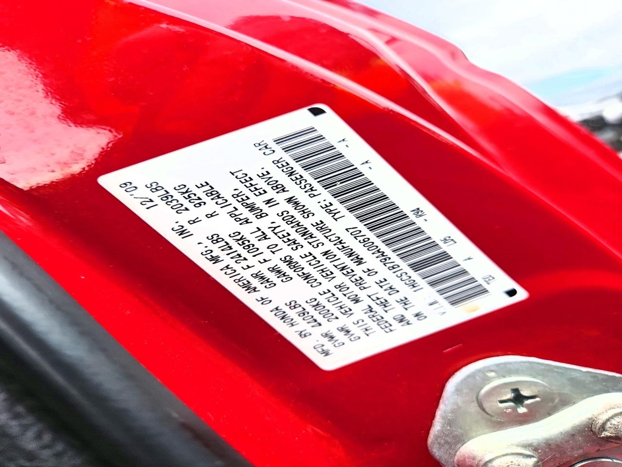 2010 HONDA ACCORD EX photo 12