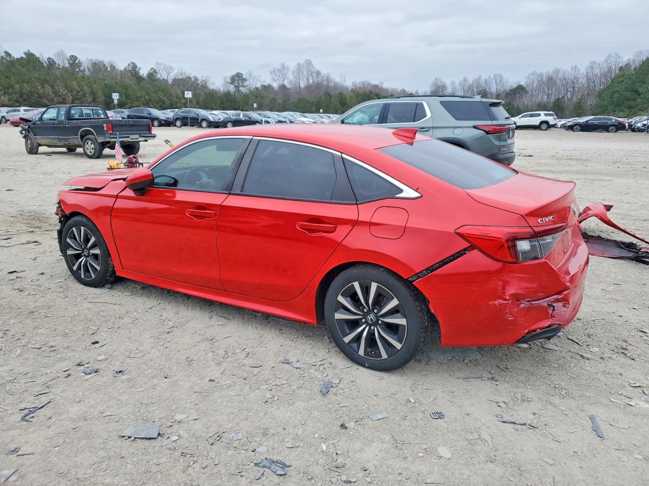 2022 HONDA CIVIC EX photo 2