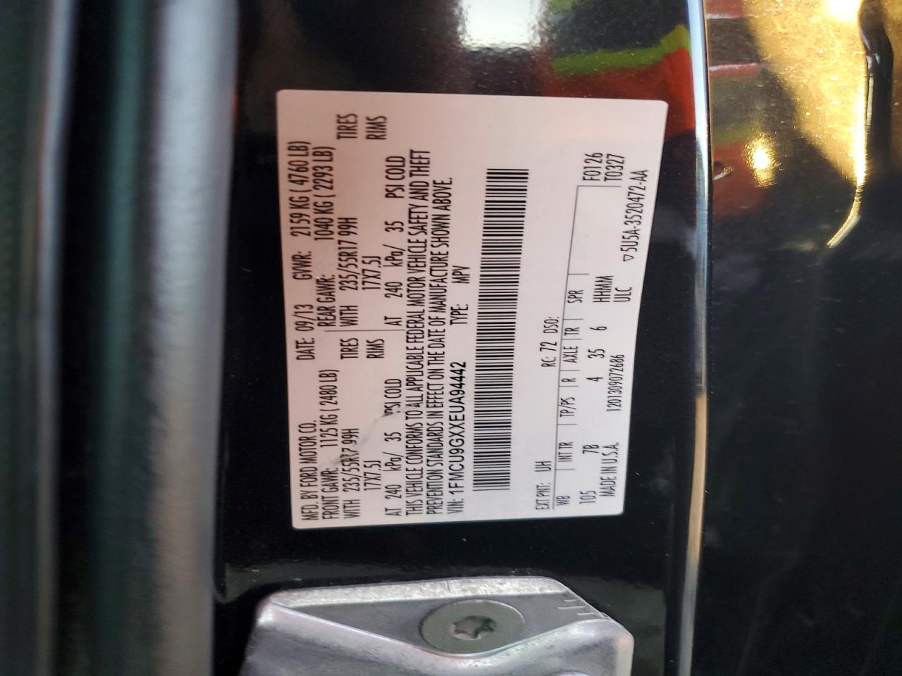 2014 FORD ESCAPE SE photo 12