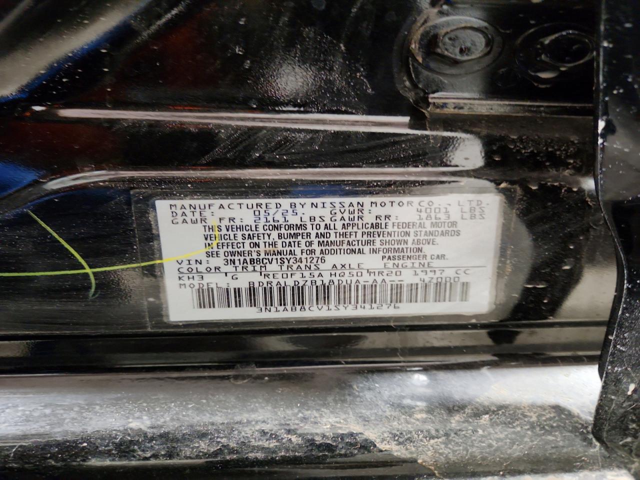 2025 NISSAN SENTRA SV photo 12