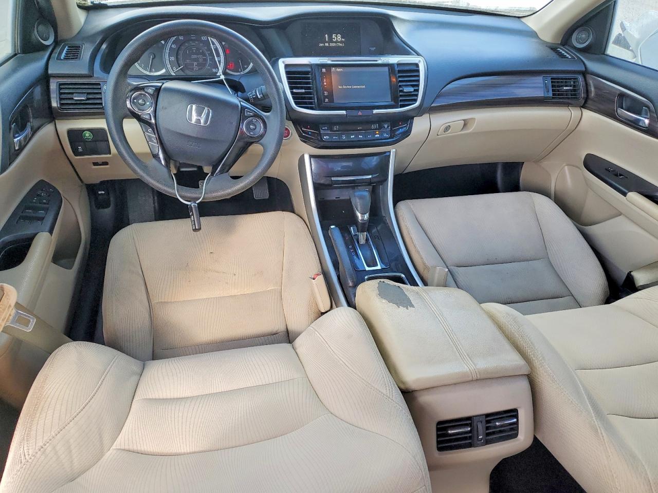 2016 HONDA ACCORD EX photo 8
