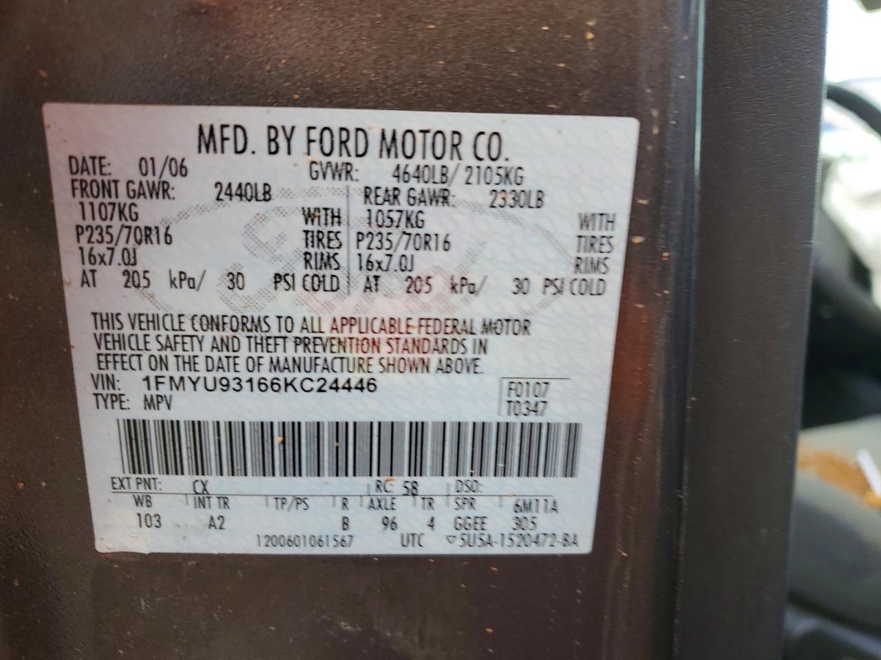 2006 FORD ESCAPE XLT photo 12