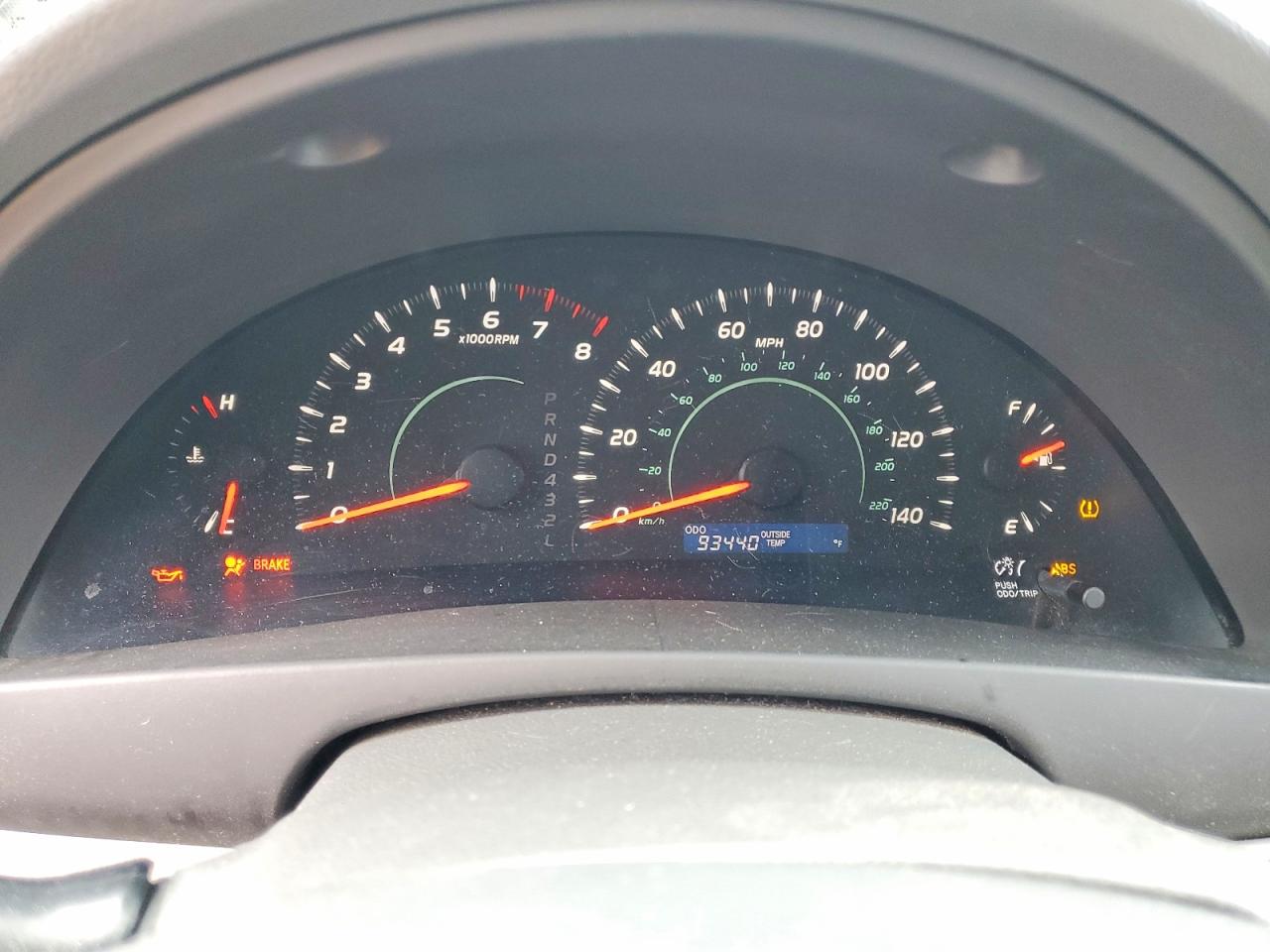 2009 TOYOTA CAMRY BASE photo 9