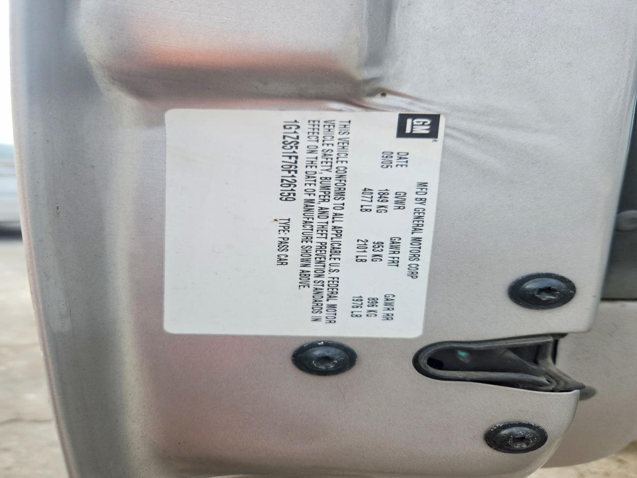 2006 CHEVROLET MALIBU LS photo 13