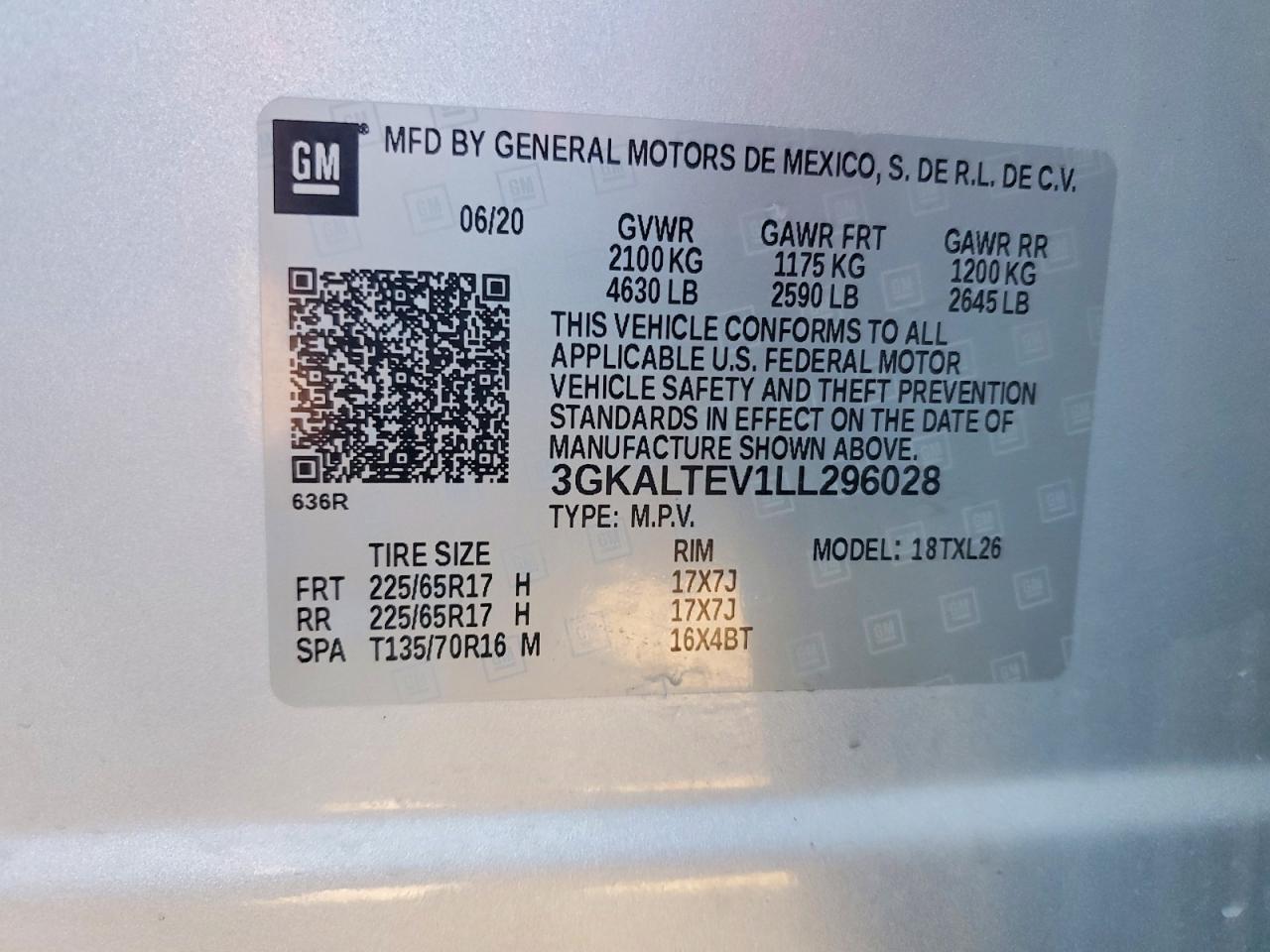 2020 GMC TERRAIN SLE photo 13