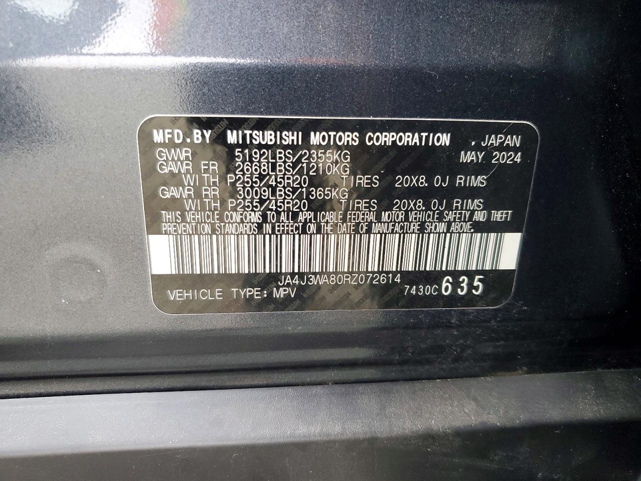 2024 MITSUBISHI OUTLANDER SEL photo 23