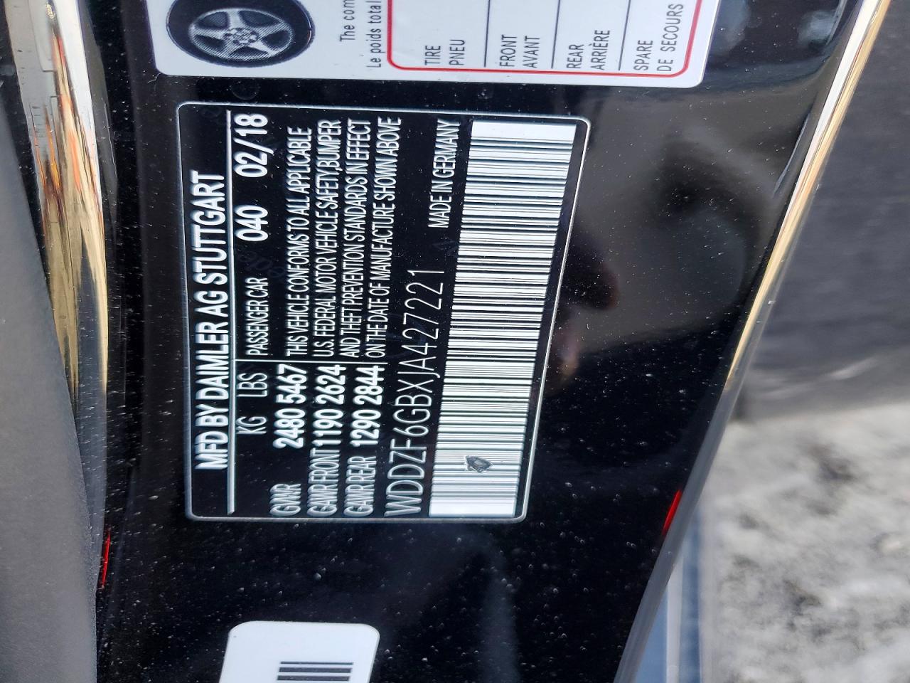 2018 MERCEDES-BENZ E 400 4MATIC photo 12