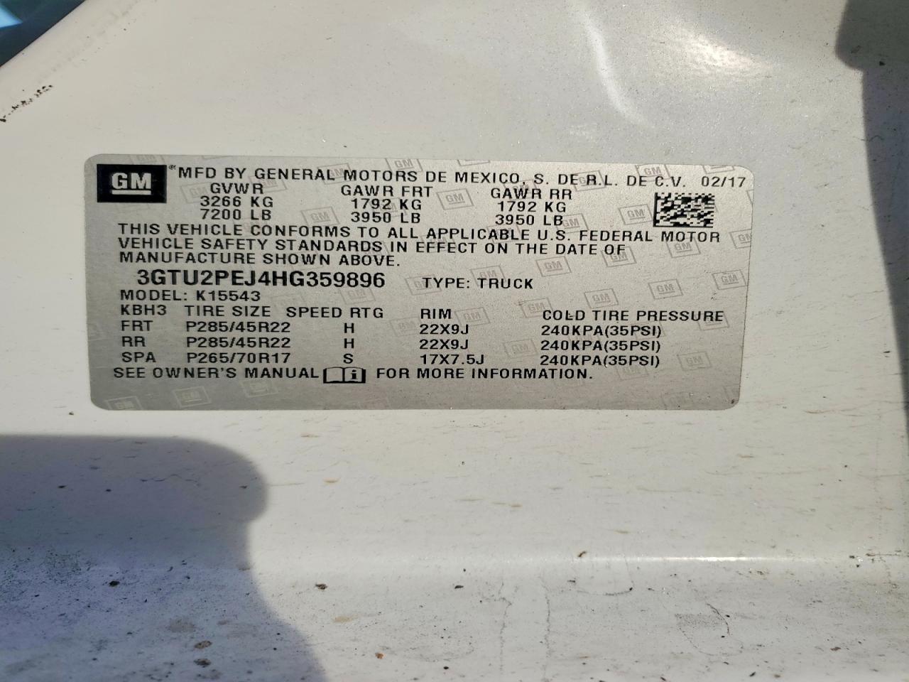 2017 GMC SIERRA K1500 DENALI photo 12