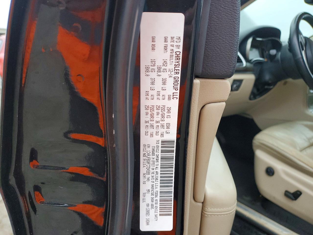2015 JEEP GRAND CHEROKEE LIMITED photo 13
