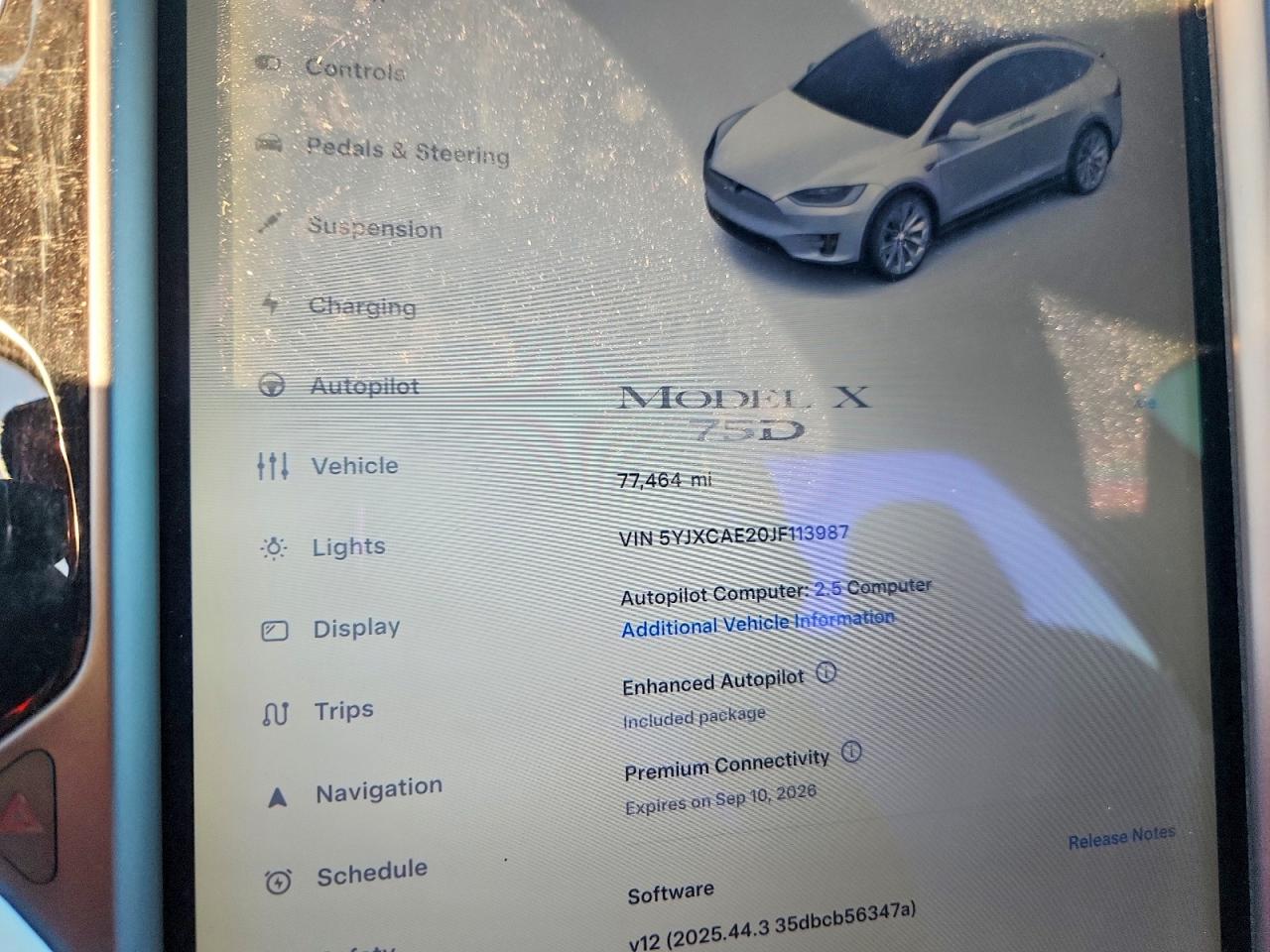 2018 TESLA MODEL X photo 9
