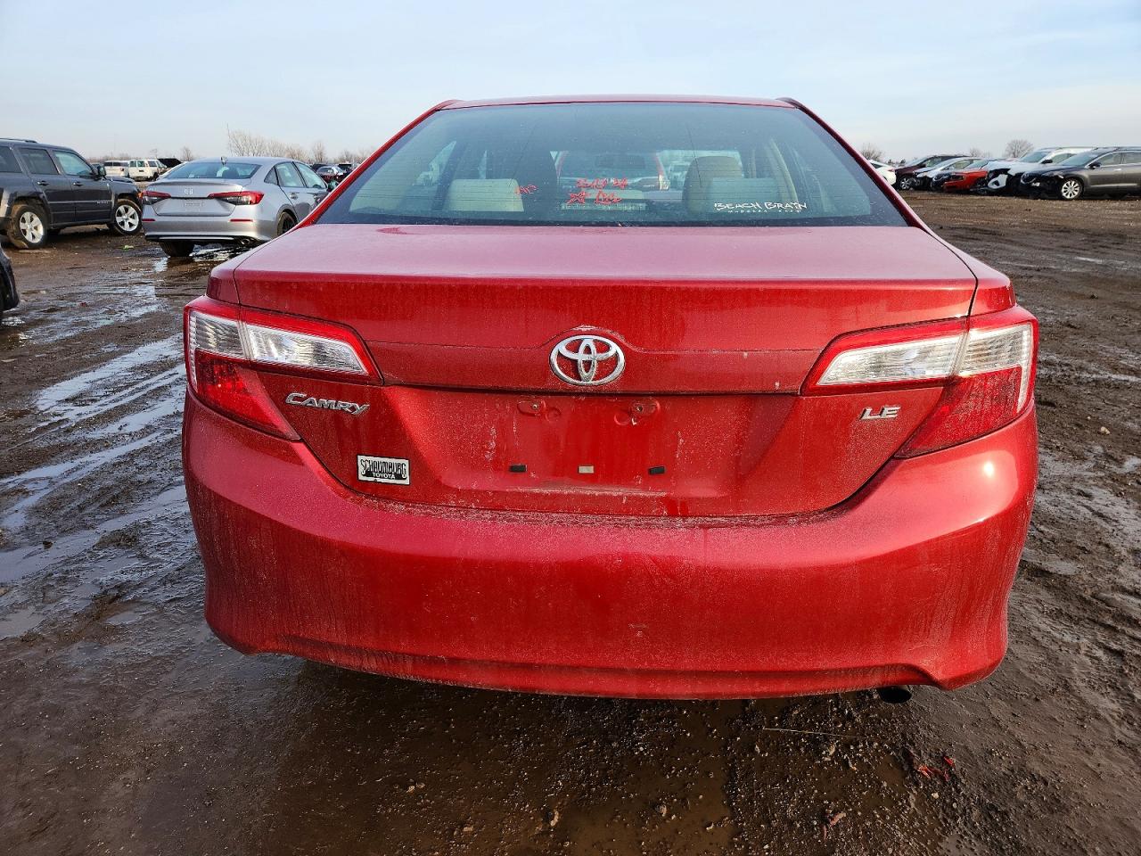 2014 TOYOTA CAMRY L photo 6