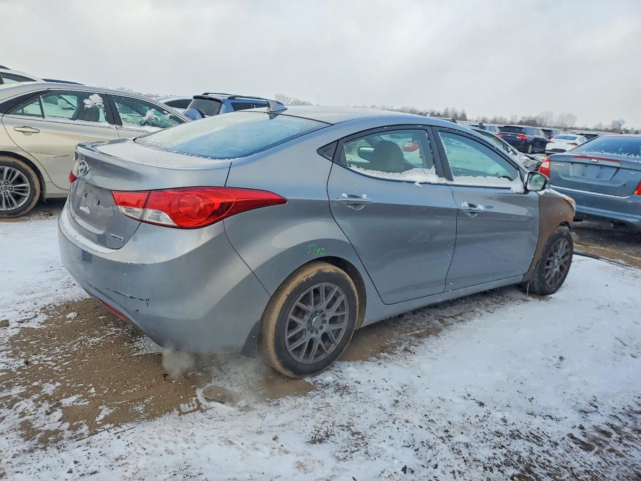 2013 HYUNDAI ELANTRA LIMITED photo 3