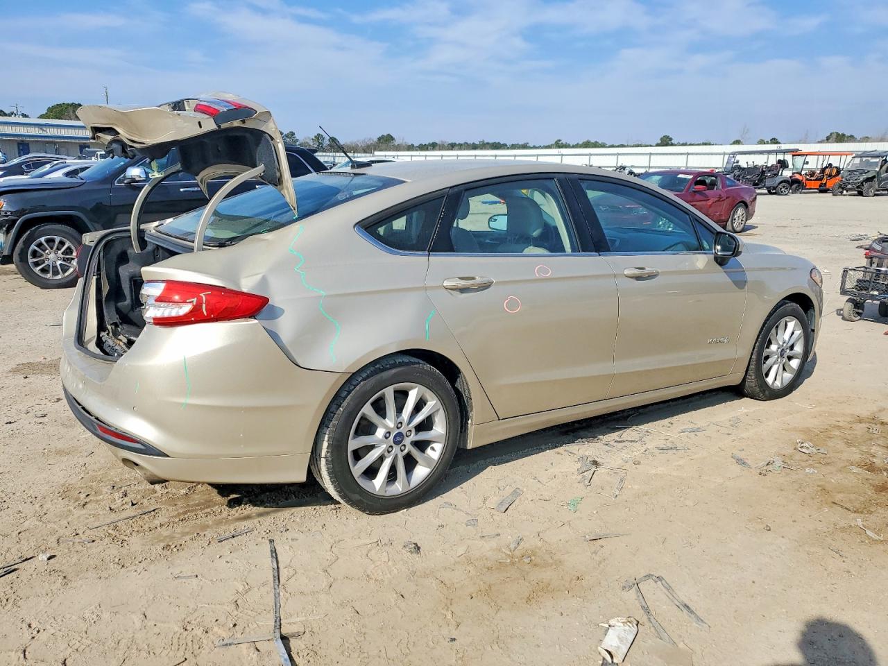 2017 FORD FUSION SE HYBRID photo 3