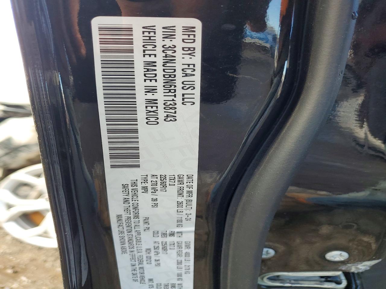 2024 JEEP COMPASS LATITUDE photo 13