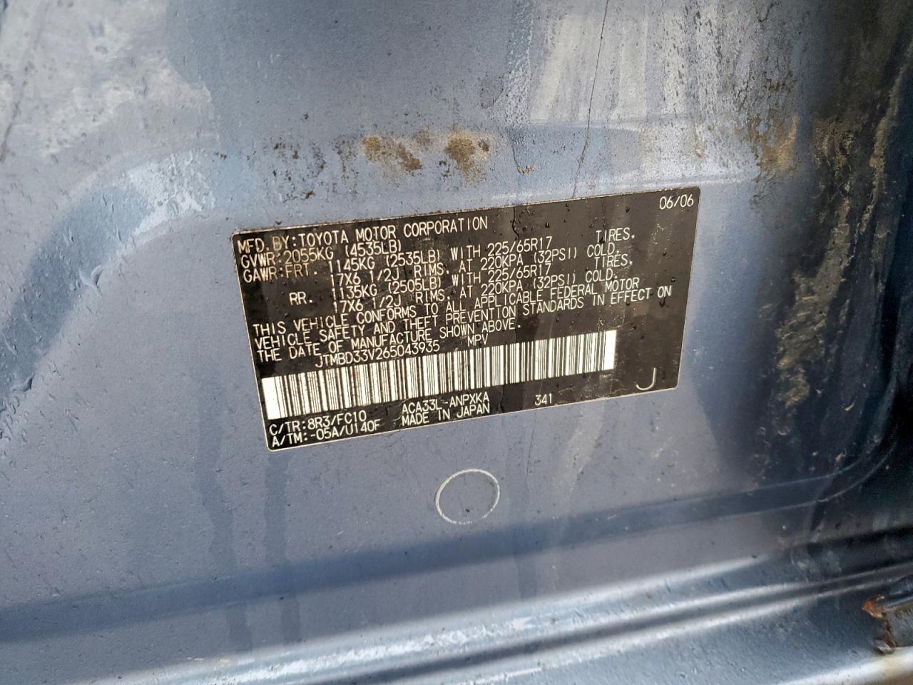 2006 TOYOTA RAV4 photo 13