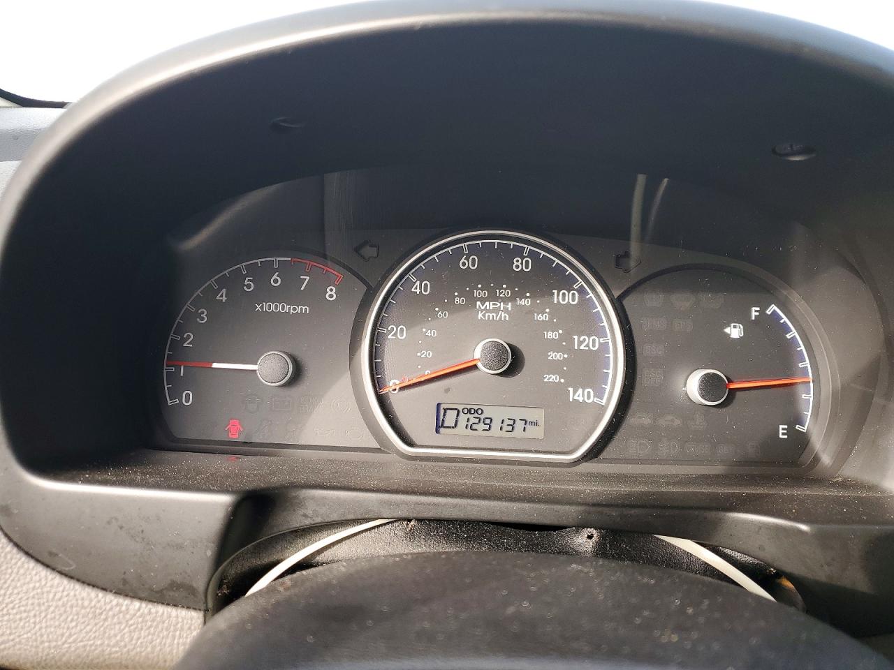 2010 HYUNDAI ELANTRA BLUE photo 9
