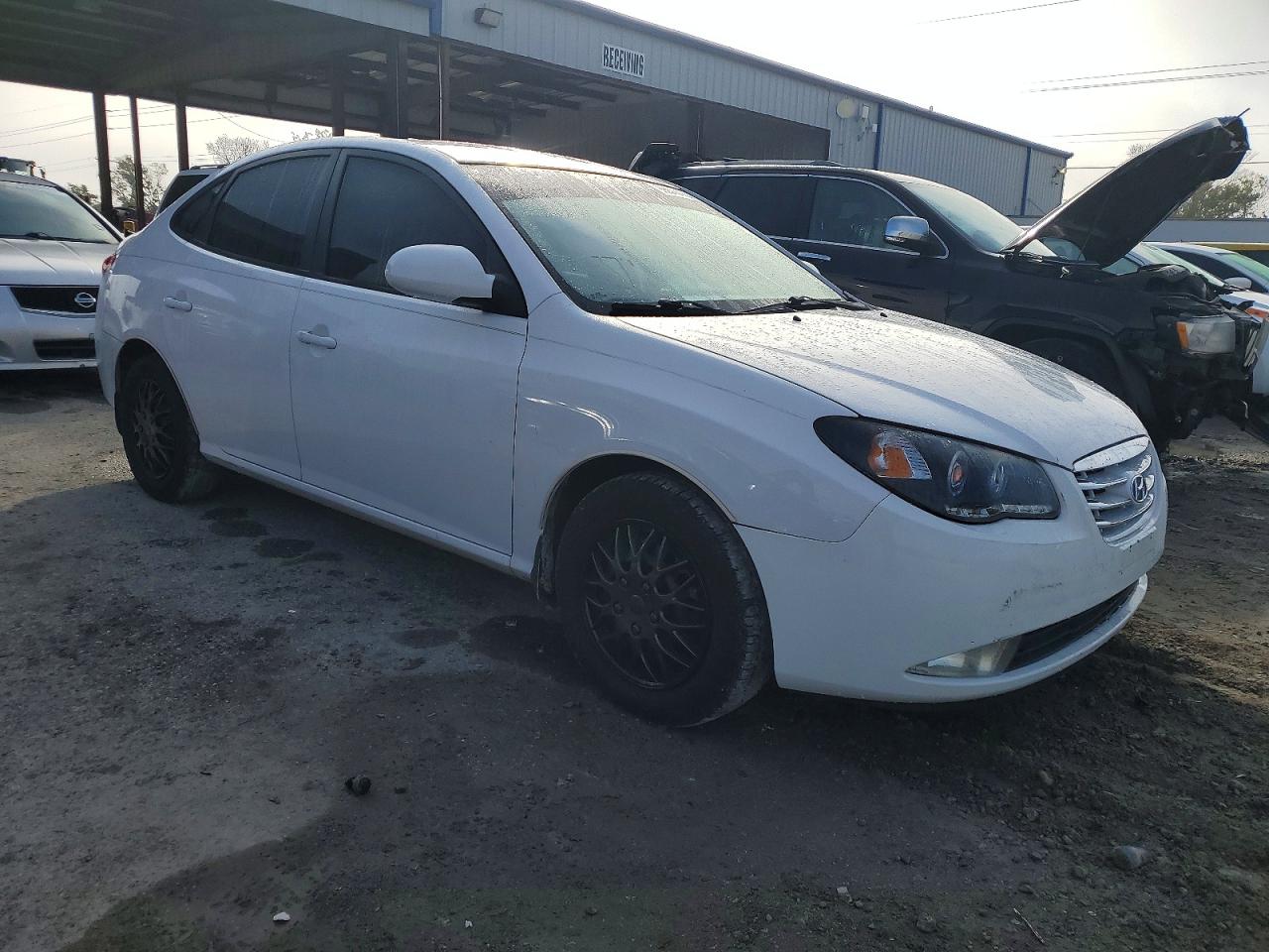 2010 HYUNDAI ELANTRA BLUE photo 4