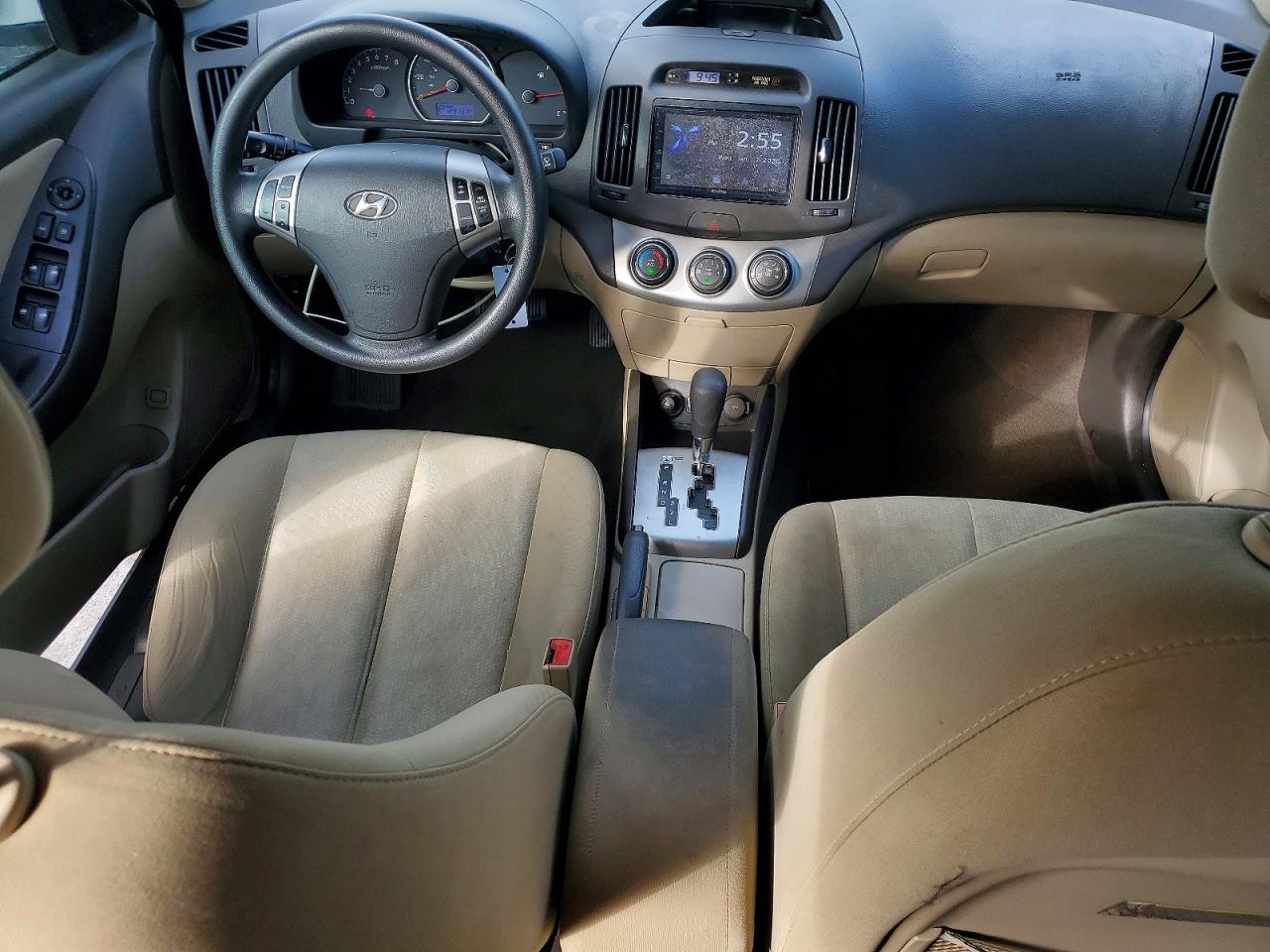 2010 HYUNDAI ELANTRA BLUE photo 8