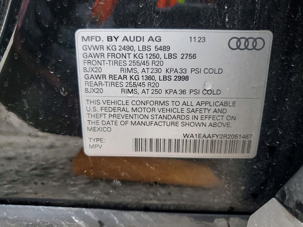 2024 AUDI Q5 PREMIUM PLUS 45 photo 13
