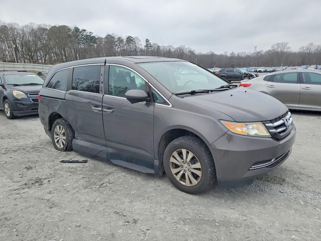 2014 HONDA ODYSSEY EXL photo 4