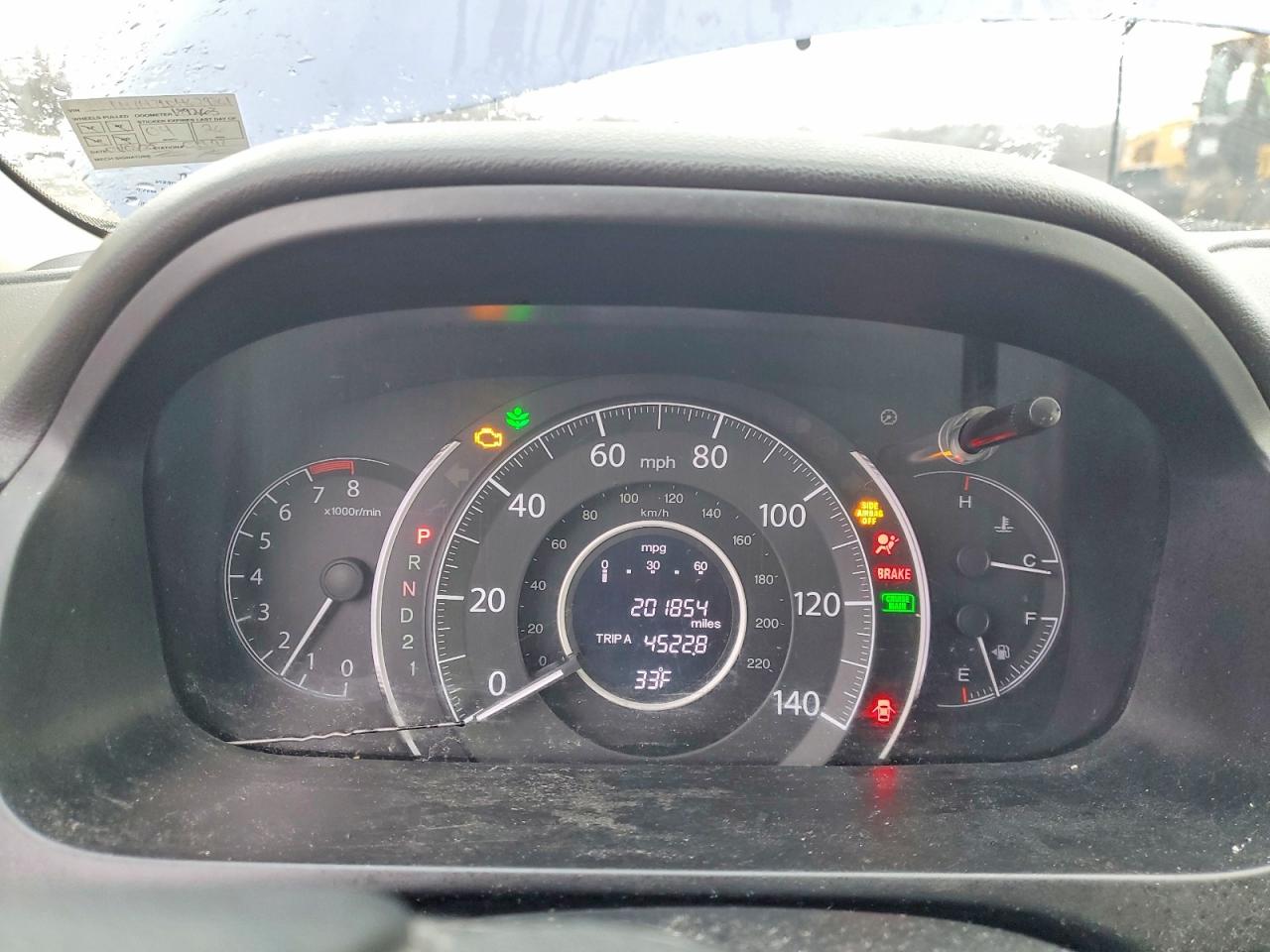 2013 HONDA CR-V EXL photo 9