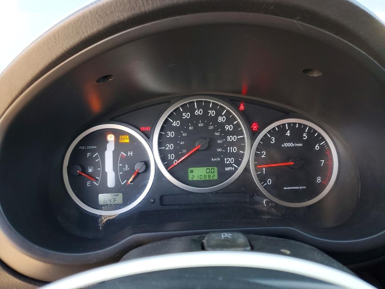 2006 SUBARU IMPREZA OUTBACK SPORT photo 9