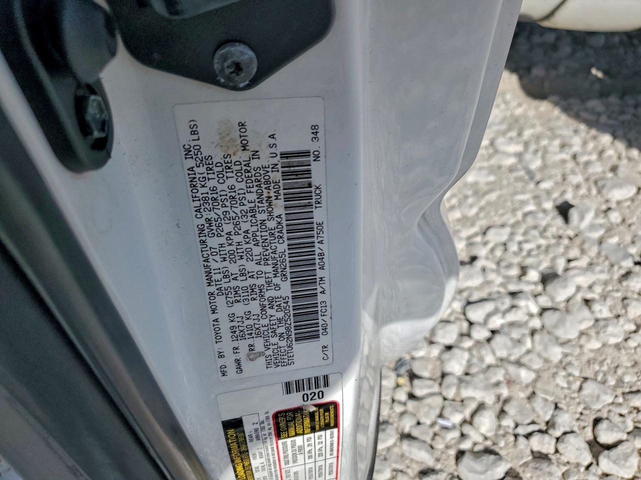 2008 TOYOTA TACOMA PRERUNNER ACCESS CAB photo 12