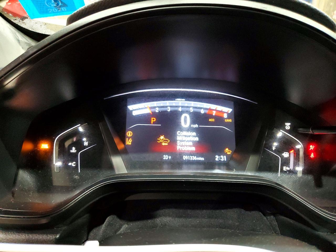 2020 HONDA CR-V LX photo 9