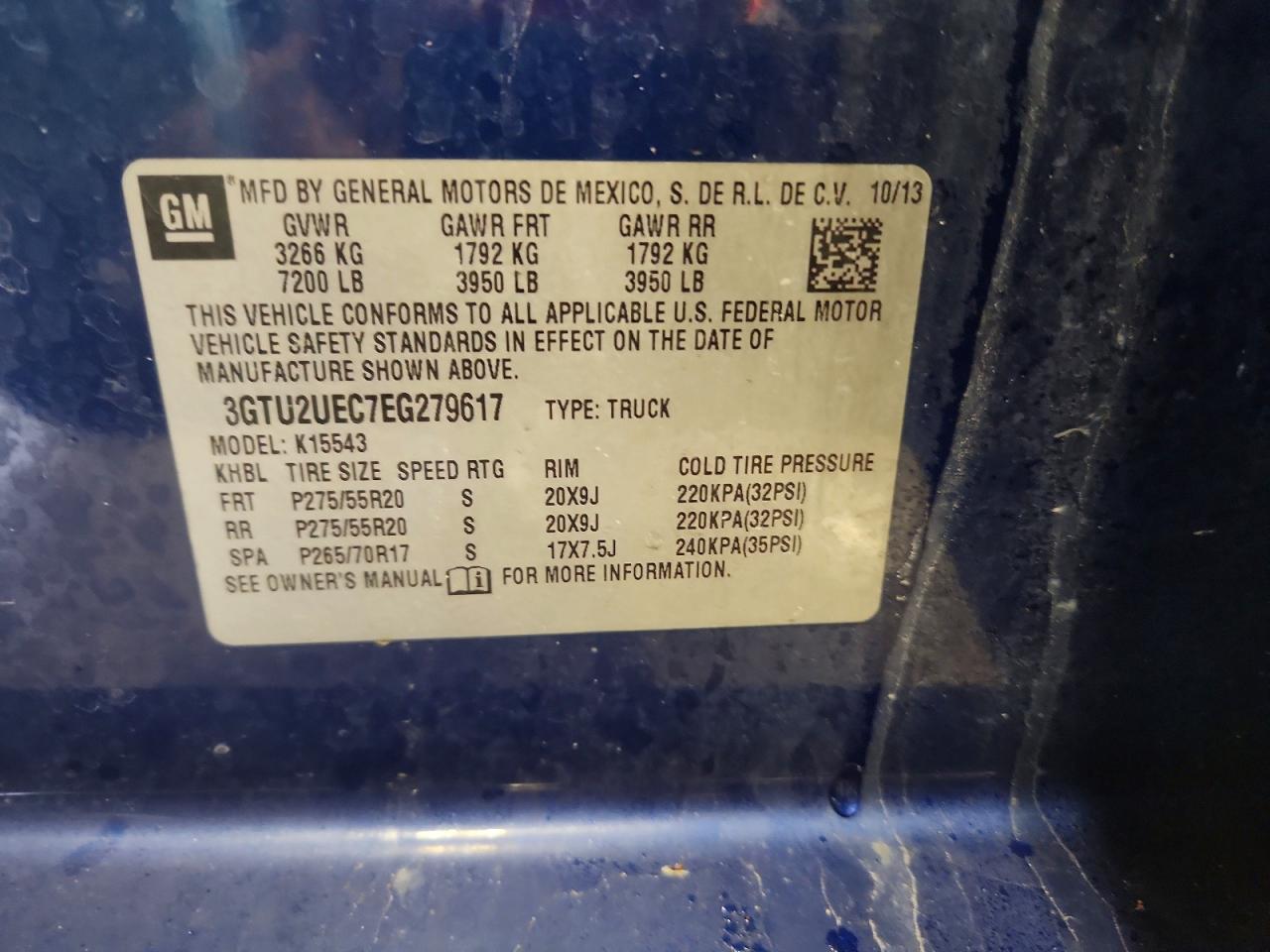 2014 GMC SIERRA K1500 SLE photo 12