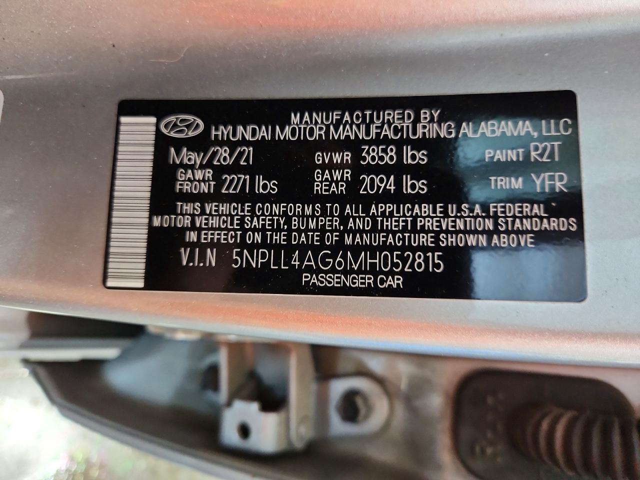 2021 HYUNDAI ELANTRA SE photo 25