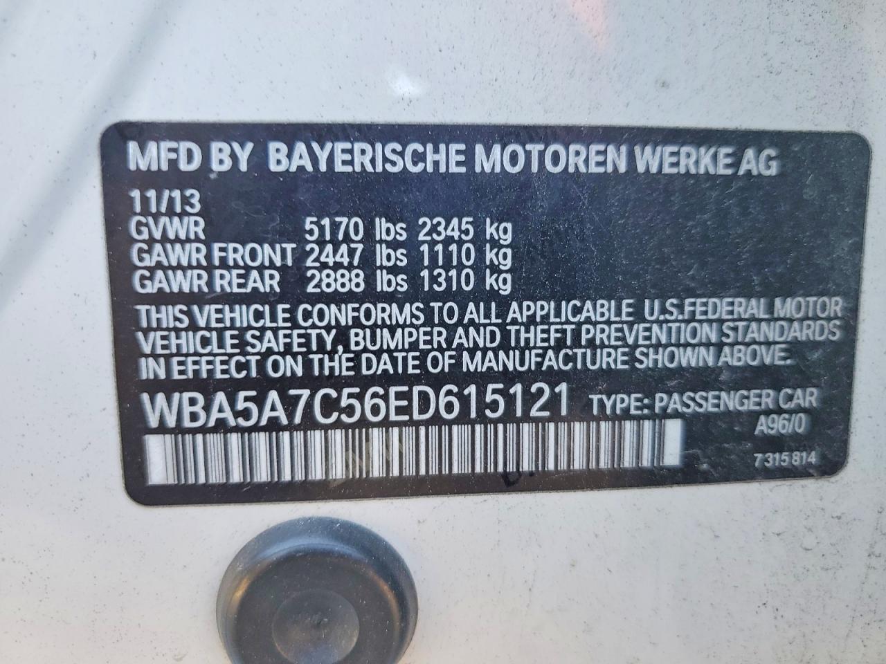 2014 BMW 528 XI photo 34