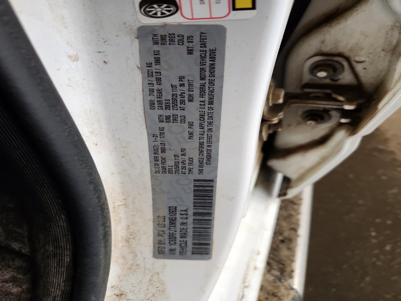 2021 RAM 1500 LARAMIE photo 12