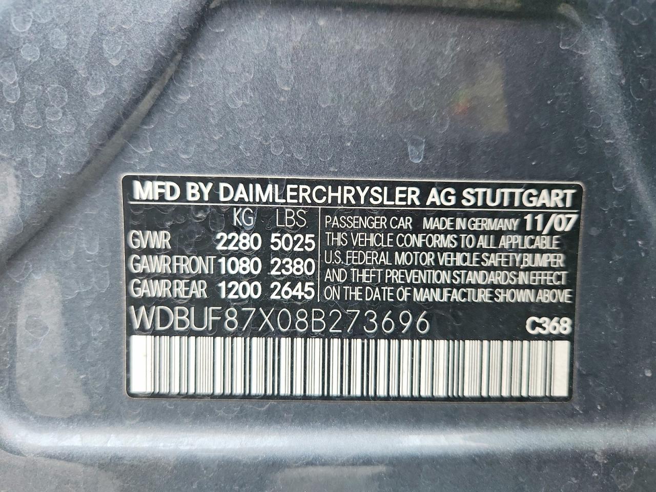 2008 MERCEDES-BENZ E 350 4MATIC photo 12