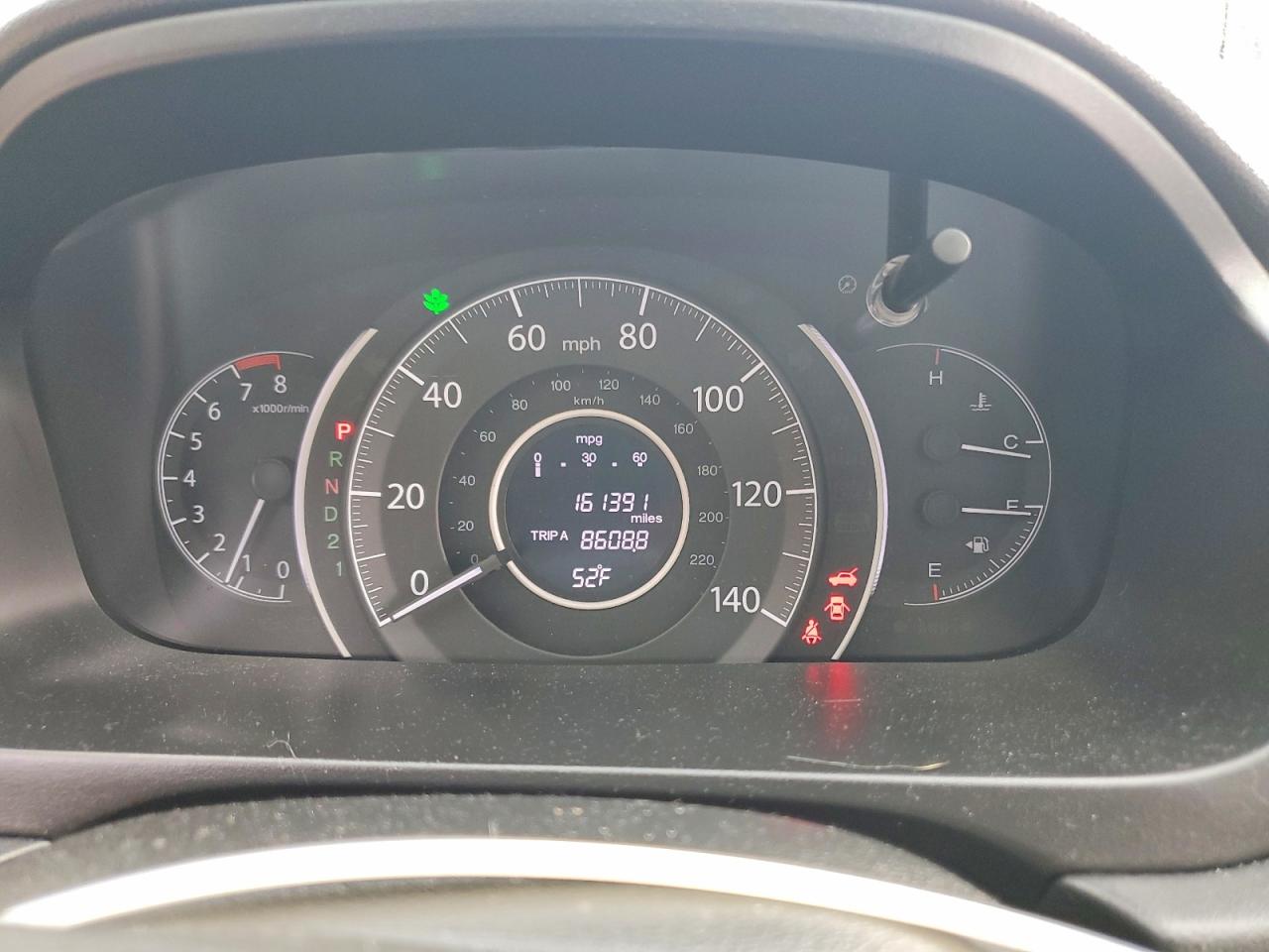 2012 HONDA CR-V EXL photo 9